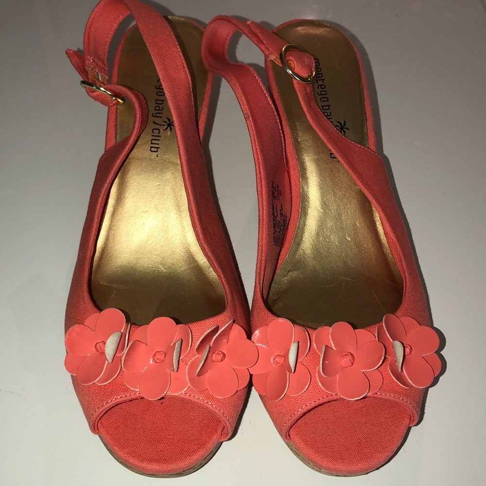 Montego Bay Club wedges , size 10W